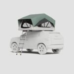 Tienda de techo Camper 2 personas Quechua Roof Top MH500 F&B