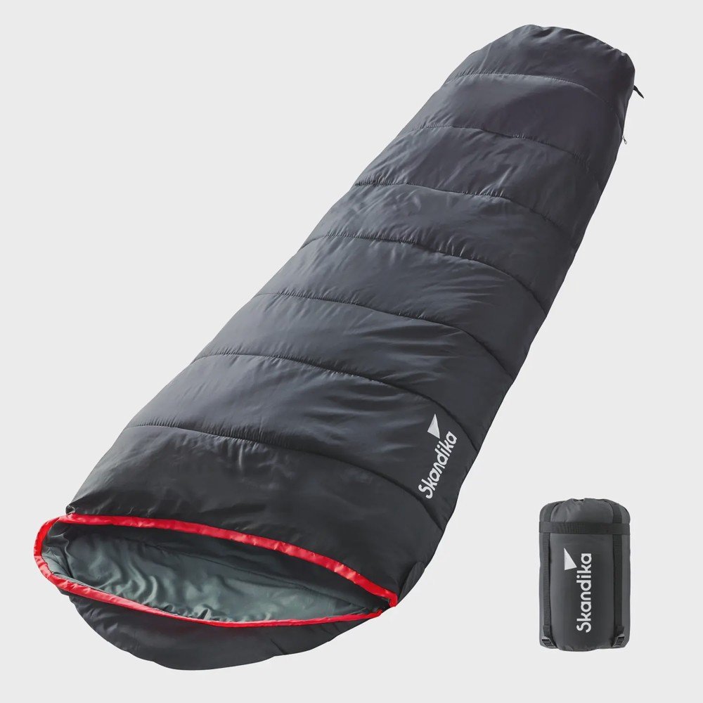SKU-9278_img01 Saco dormir Alaska - Outdoor - hasta -10°C - acoplable - bolsa de transporte - Imagen 1